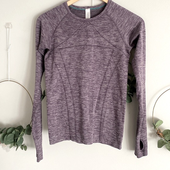 Ivivva Lululemon Fly tech Long Sleeve Tshirt size size Large 12 14 layering - Picture 1 of 12